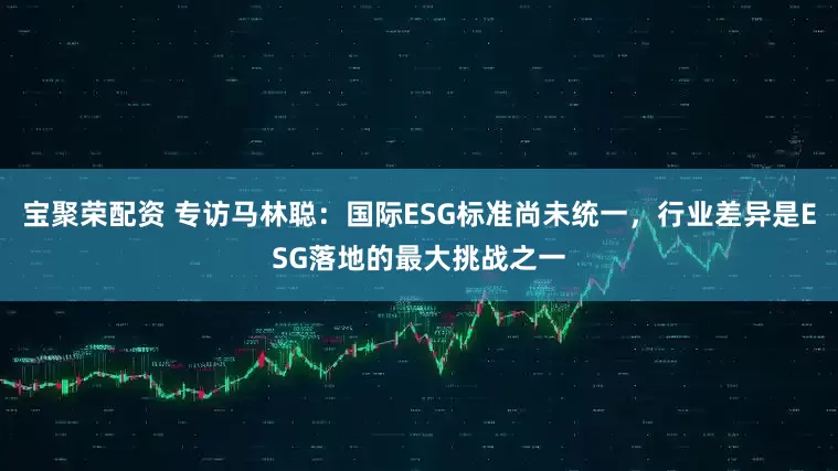 宝聚荣配资 专访马林聪：国际ESG标准尚未统一，行业差异是ESG落地的最大挑战之一